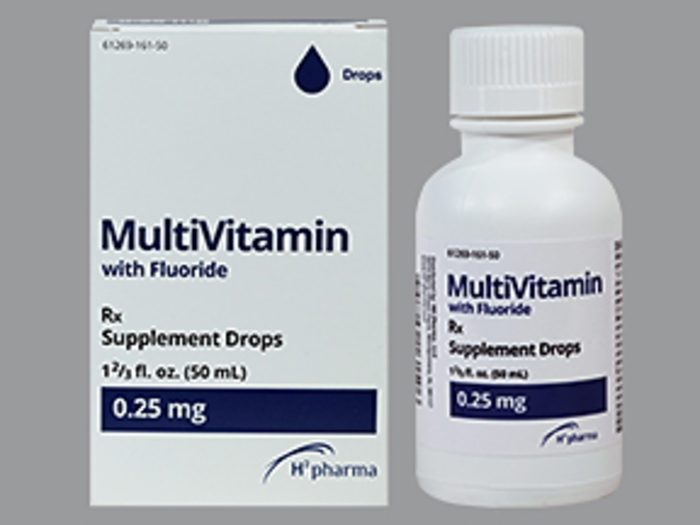 Multivitamin 0.25MG 50 ML Drops by H2-Pharma USA 