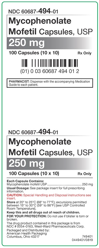 '.Mycopheno Mofetil AHP 250MG .'