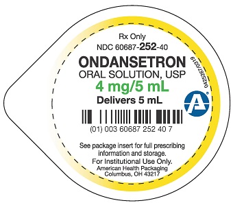 Rx Item-Ondansetron UD 4MG/5 ML 30X5 ML Sol by American Health Packaging USA 
