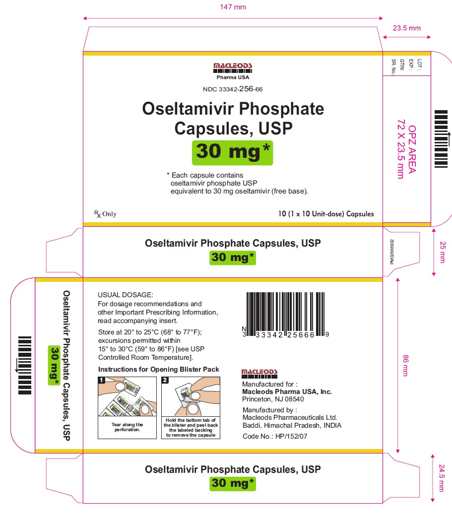 Rx Item-Oseltamivir Phosphate 30MG 10 Cap by Macleods Pharma USA Gen Tamiflu