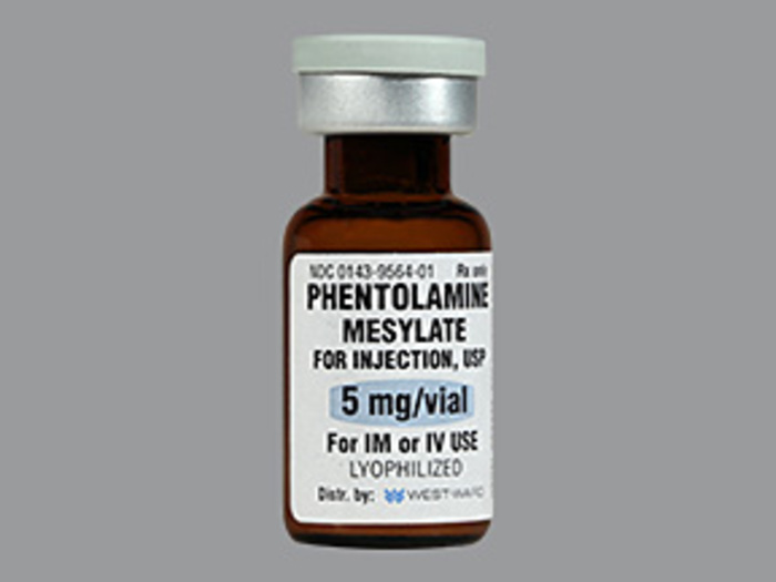 Rx Item-Phentolamine 5MG Vial  by Hikma Pharma USA 