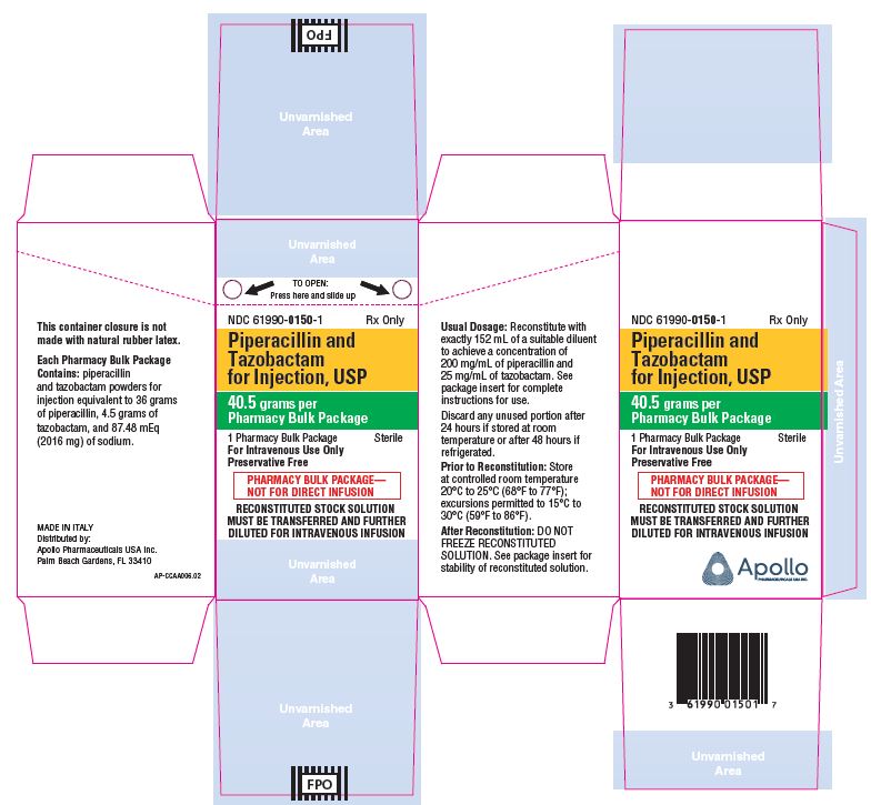 Rx Item-Piperacil-Taz 40.5 GM Vial by Apollo Pharma USA Gen Zosyn