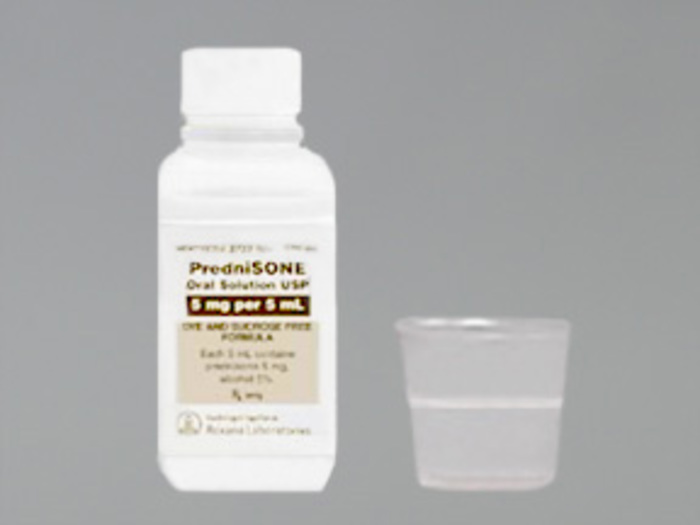 Rx Item-Prednisone 5MG/5ML 120 ML Sol by Hikma Pharma USA 