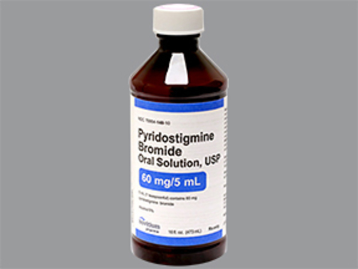 Rx Item-Pyridostigmine 60MG-5ML 473 ML Sol by Novitium Pharma USA Gen Mestinon