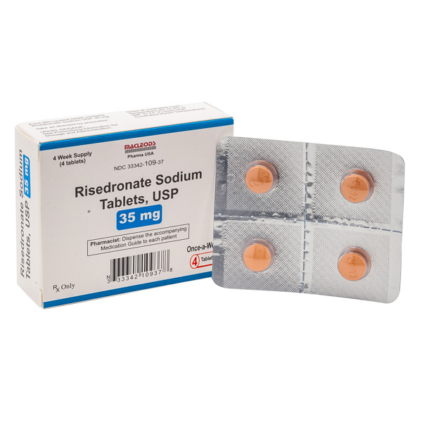 Rx Item-Risedronate 35MG 4 Tab by Macleods Pharma USA Gen Actonel