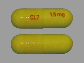 Rx Item-Rivastigmine 1.5MG 60 CAP-Cool Store- by Macleods Pharma USA Gen Exelon