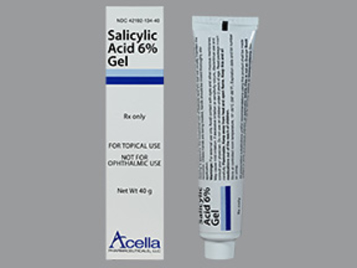 Rx ItemSalicylic Acid 6 Gel 40Gm By Acella Pharma