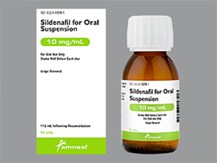 Rx Item-Sildenafil 10MG-ML 112 ML Suspension by Amneal Pharma USA 