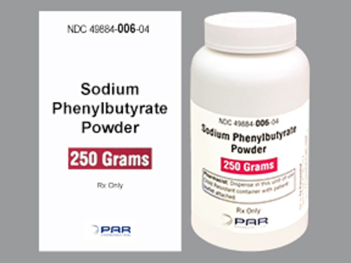 Rx Item-Sodium Phenylbutyrate 250GM Powder by Par Pharma USA 