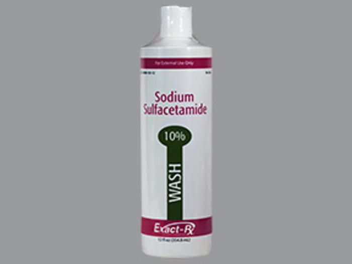 Rx Item-Sodium Sulfcetamide 10% 12 OZ Wash by Exact-Rx Pharma USA