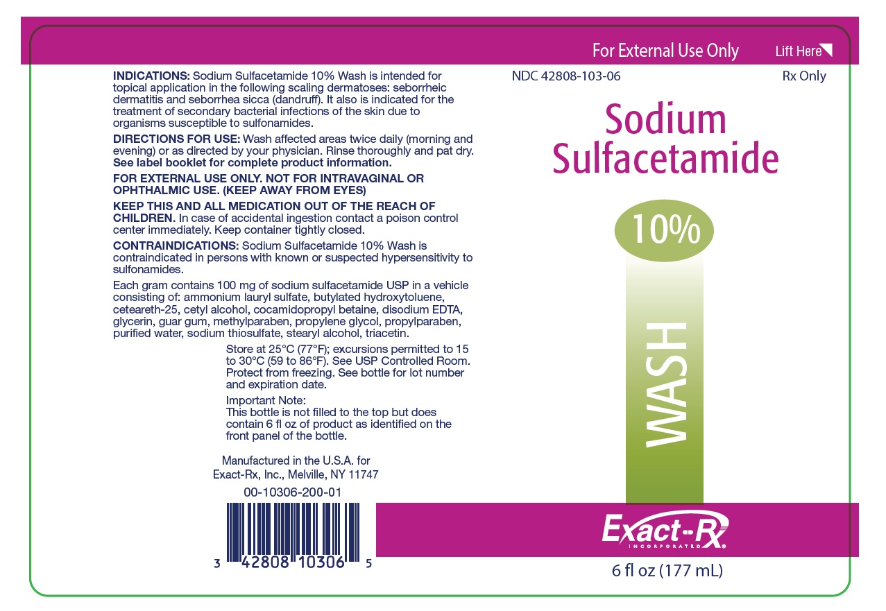 Rx Item-Sodium Sulfcetamide 10% 6 OZ Wash by Exact-Rx Pharma USA