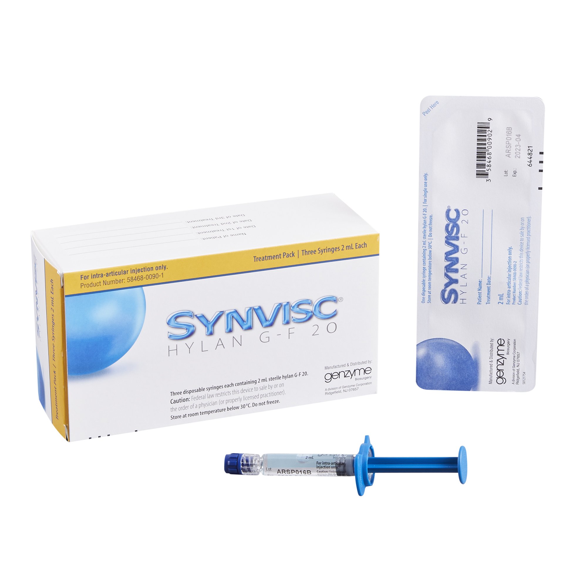 '.Rx Item-Synvisc-One 10ML 6 ML Syringe by.'