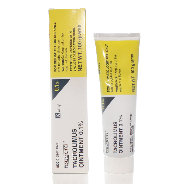Rx Item-Tacrolimus 0.1% Ont 100Gm By Fougera Pharma Sandoz