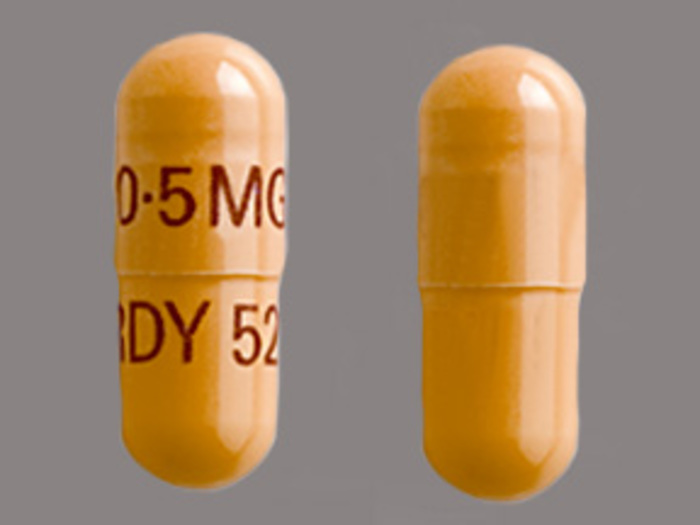 Rx Item-Tacrolimus 0.5MG 100 CAP by American Health Packaging USA UD Gen Prograf