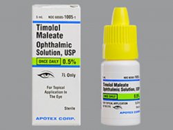 Rx Item-Timolol Malte 0.5% 5 ML O/S by Apotex Pharma USA Gen Timoptic