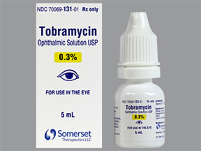 Rx Item-Tobramycin 0.3% 5 ML O/S by Somerset Therapeutics USA Pharma Gen Tobrex 