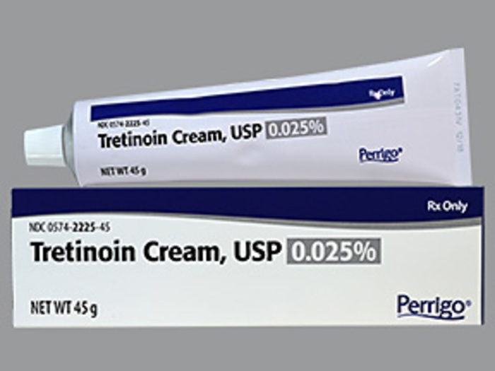 Rx Item-Tretinoin 0.025% 45 GM Cream by Perrigo Pharma USA gen Retin A