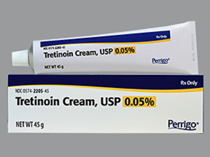 Rx Item-Tretinoin 0.05% 45 GM Cream by Perrigo Pharma USA 