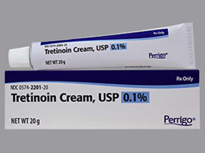 Rx Item-Tretinoin 0.1% 20 GM Cream by Perrigo Pharma USA Gen Retin A