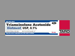 Rx Item-Triamcinolone 0.1% 30 GM Ointment by Taro Pharma USA Gen Kenalog