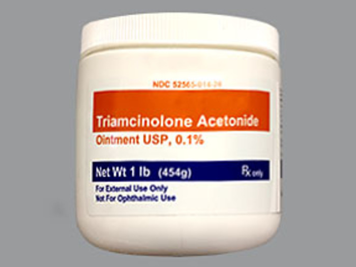 Rx Item-Triamcinolone Acetonide 0.1% 454 GM Ointment by Teligent Pharma USA 