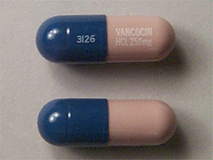 Rx Item-Vancomycn Hcl 250MG 50 Cap by Ani Pharma USA Gen Vancocin