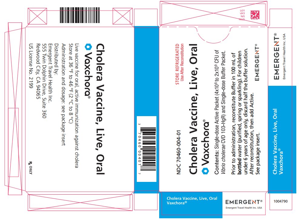 Rx Item-Vaxchora cholera vaccine, live ORAL SUSP RECON 0.4B TO 2B Ds 1 PKT-Keep Refrigerated - by Paxvax 