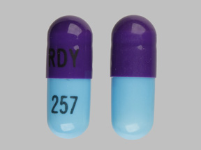 Rx Item-Ziprasidone Hcl 40MG Generic Geodon 60 CAP by DR Reddys Lab USA 