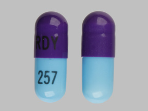 Rx Item-Ziprasidone Hcl 40MG 60 CAP Gen Geodon by Dr Reddys Lab USA 