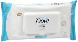 Dove Baby Wipes Rich Moisture 30Ct By Unilever Hpc-USA