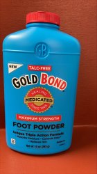 Case of 24-Gold Bond Foot Powder 10Oz By Chattem Drug & Chem