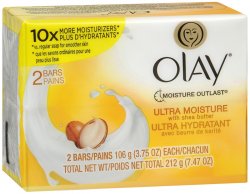 Olay Ultra Moisture 2 Bar Soap 7.5 Oz By Procter & Gamble Dist Co
