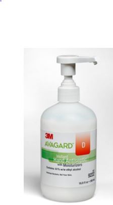 Avagard D Instant Hand Antiseptic with Moisturizer, 16.9oz By 3M Animal Care Pro