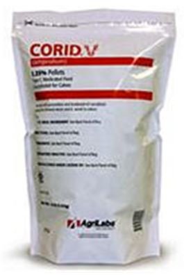 Corid (Amprolium) 1.25% Pellets, Type C Medicated for Calves, 10lb By Agrilabs