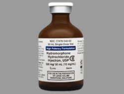 Hydromorphone (C-2) 10 mg/mL 50 mL Single-Dose Vial By Akorn
