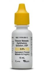 Timolol Maleate Ophthalmic Solution .5% By Akorn