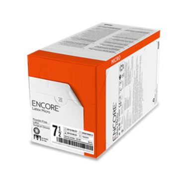 Encore Latex Micro Surgical Gloves, Brown, Size 6 By Ansell