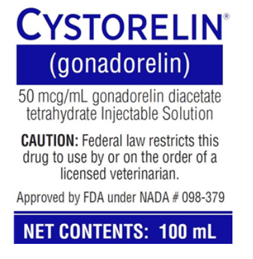 Cystorelin Sterile Solution (GnRH), 100mL By Boehringer Ingelheim Vetmedica