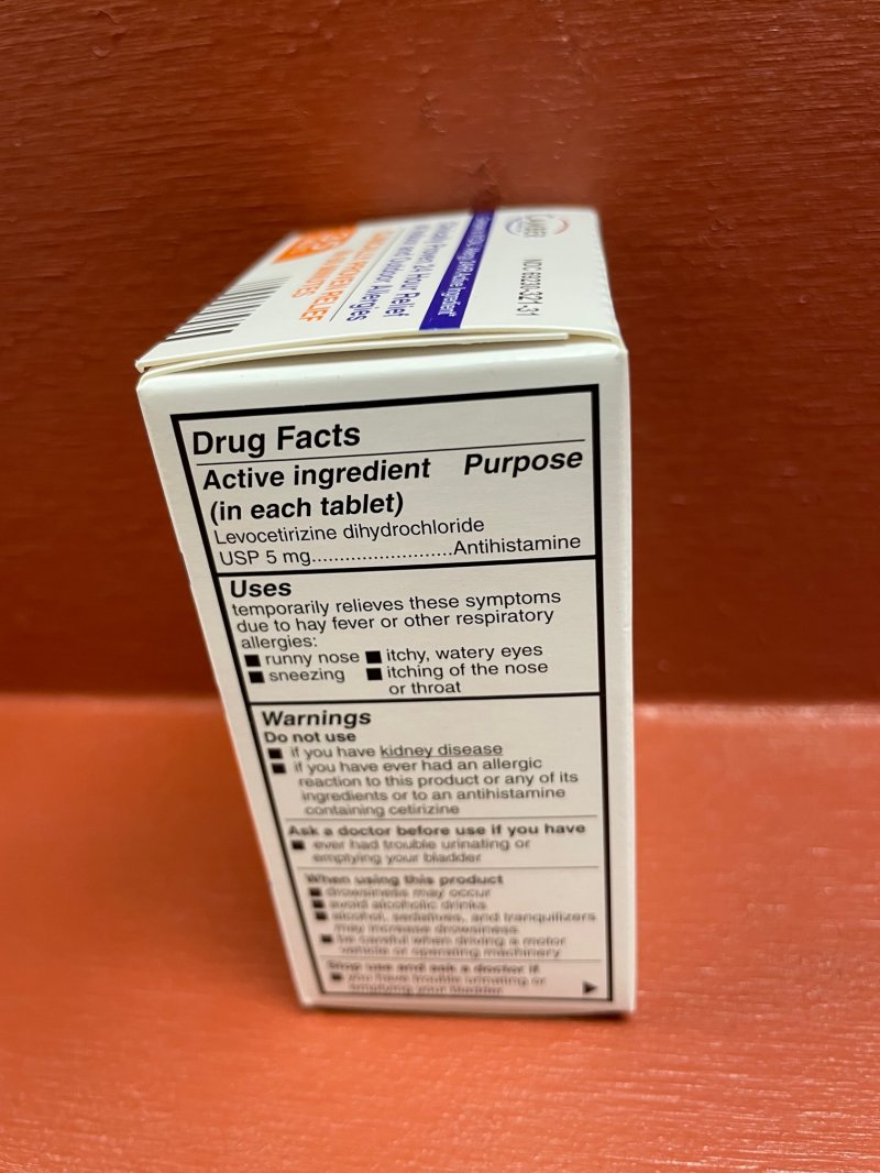 LEVOCETIRIZINE DIHCL 5 MG Gen Xyzal 5MG TABLET 35 Count by Camber Gen Xyzal