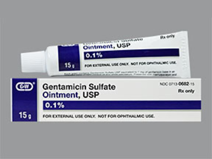 Gentamicin Ointment .1% Topical By Cosette Pharma Gen Garamycin