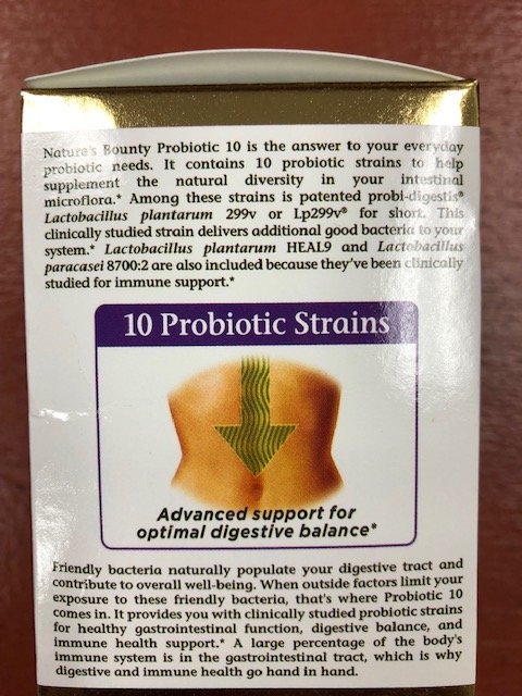 '.Probiotic 10 Ultra Strength .'