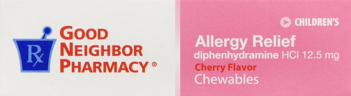 Gnp Diphenhydra Child Chew Che
