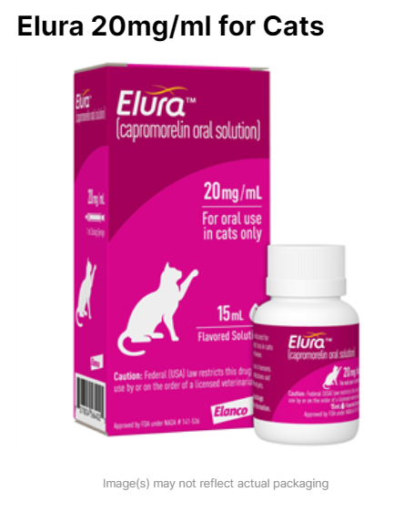 Elura 20mg/ml for Cats By Elanco(Vet)