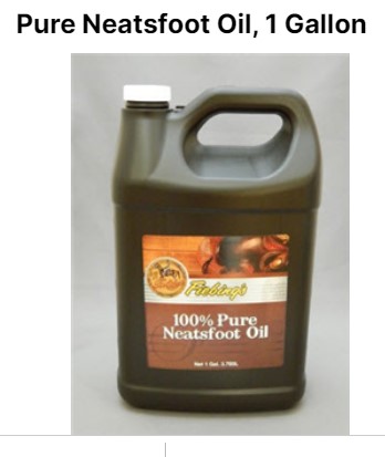 Pure Neatsfoot Oil, 1 Gallon By Fiebings