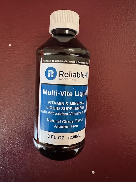 Multi-Vite Liquid by Reliable Pharma USA  Generic for Centrum Liquid 8 oz