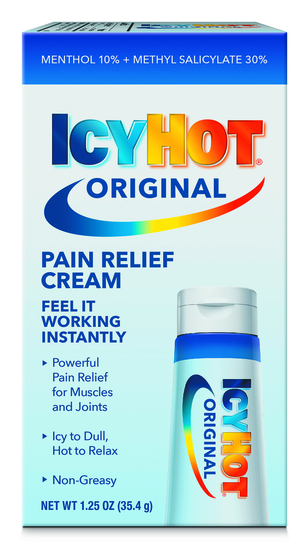 Pack of 12-Icy Hot Original Pain Relief Cream 1.25 oz by Chattem Drugs