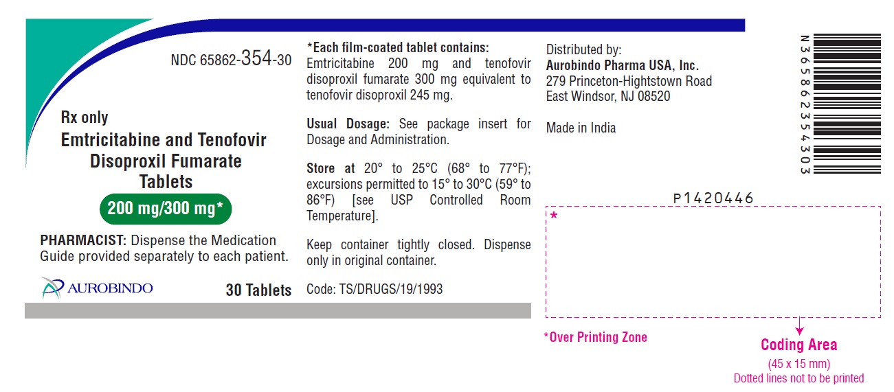 Rx Item-Emtricitabine 200/300Mg Generic Truvada 200/300Mg 30 Tab By Aurobindo