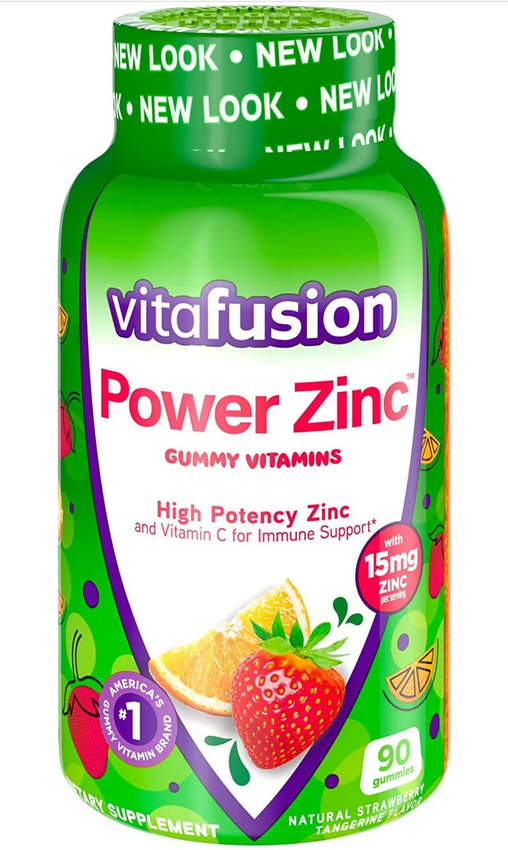 Vitafusion Power Zinc Gummy 90 By Church & Dwight USA 