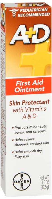 Pack of 12-A+D First Aid Ointment 1.5 oz By Bayer Corp/Consumer Health USA 
