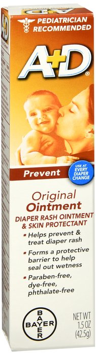 Case of 36-A+D Original Ointment 1.5 oz By Bayer Corp/Consumer Health USA  replacement OTC540179